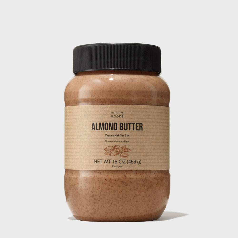 Public Goods Grocery Almond Butter
