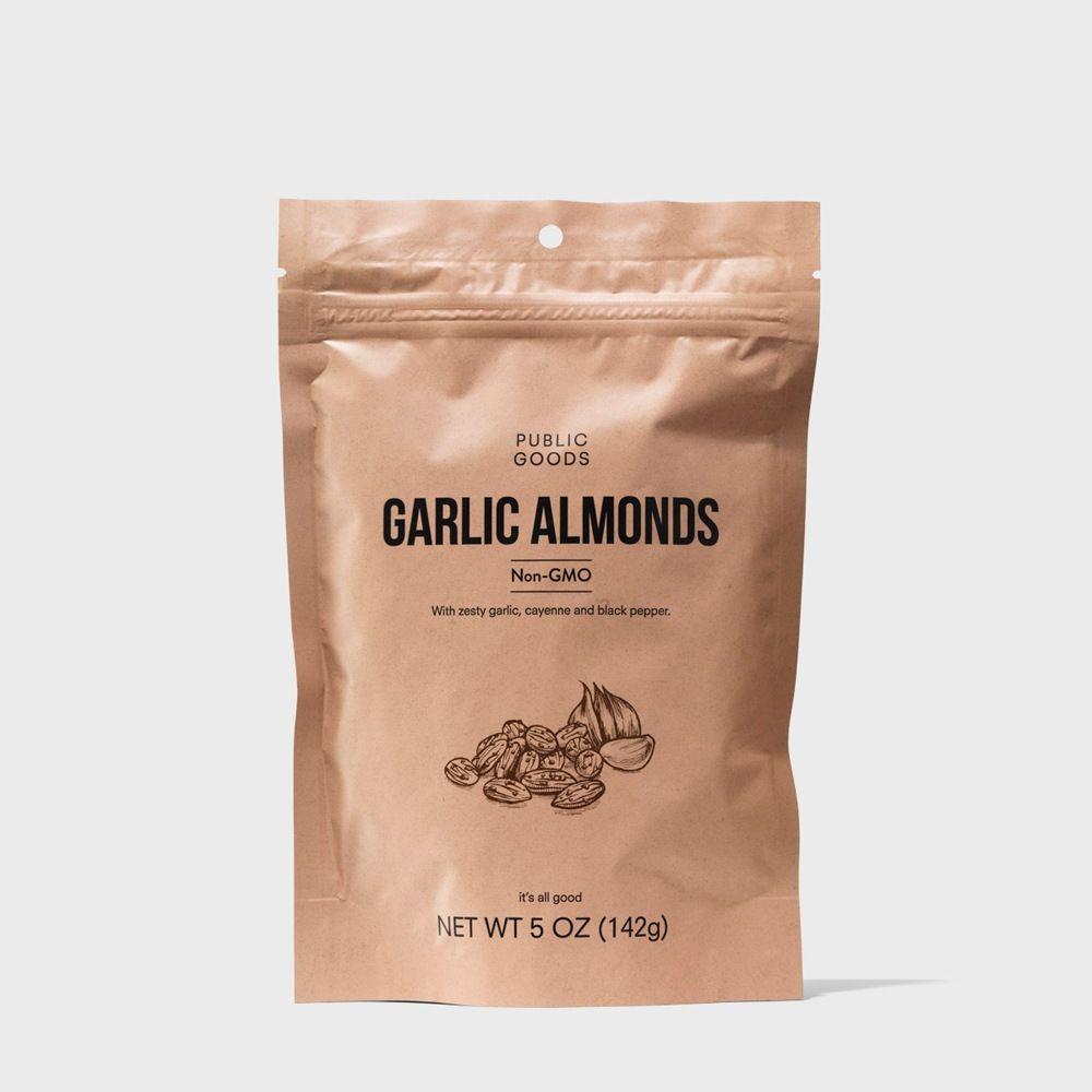 Public Goods Grocery Garlic Almonds