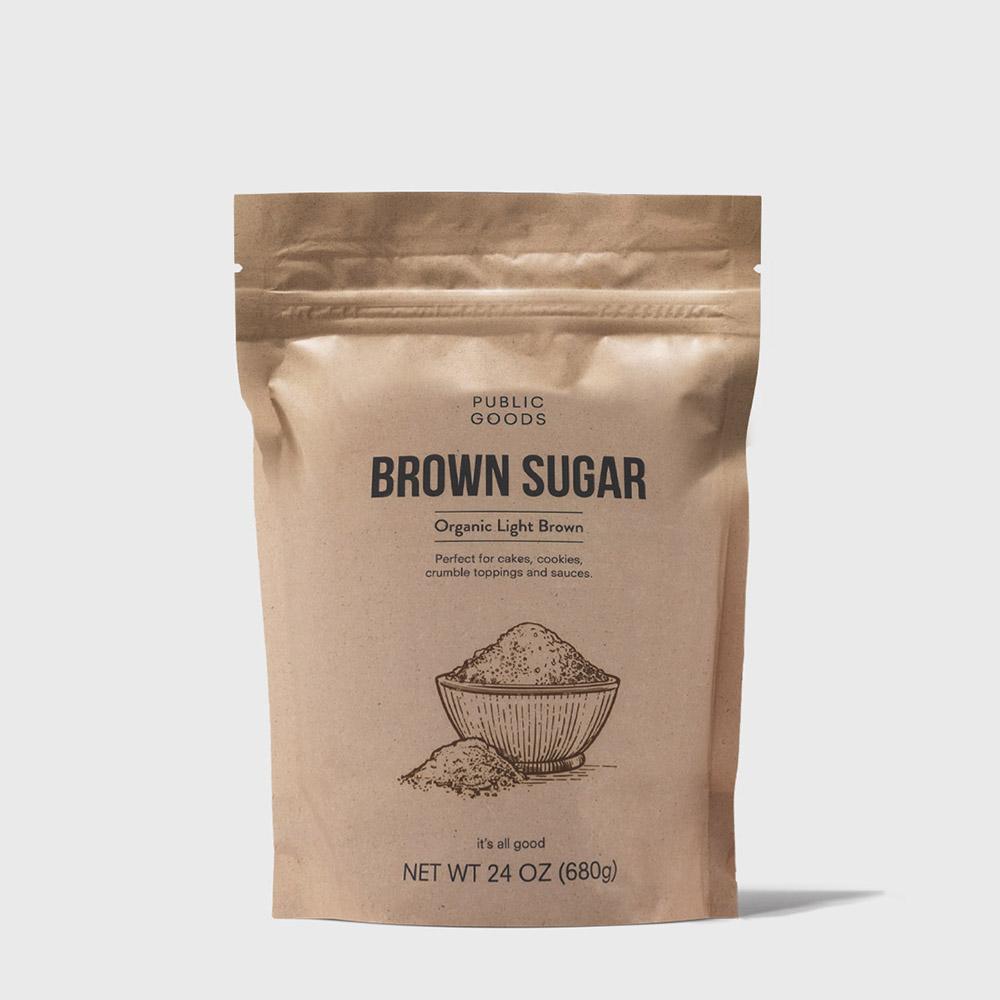 Public Goods Grocery Organic Brown Sugar