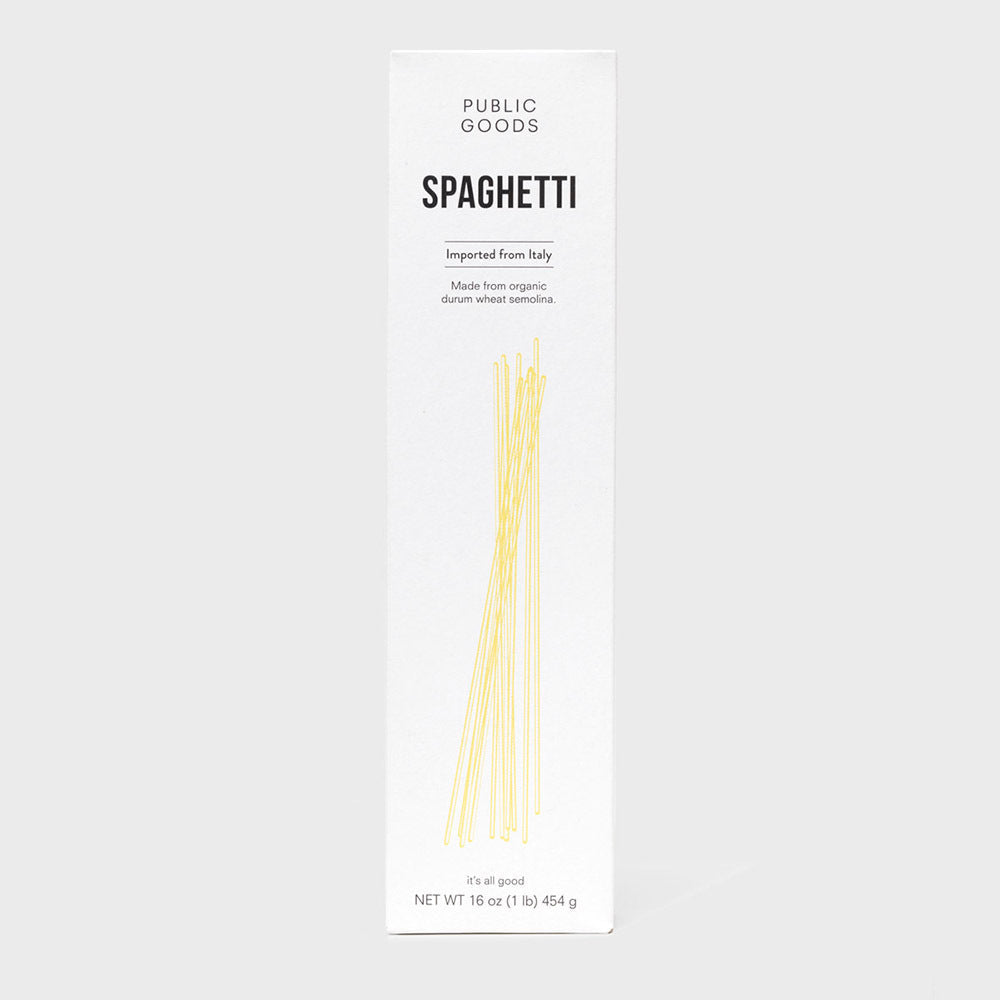 Public Goods Grocery Spaghetti