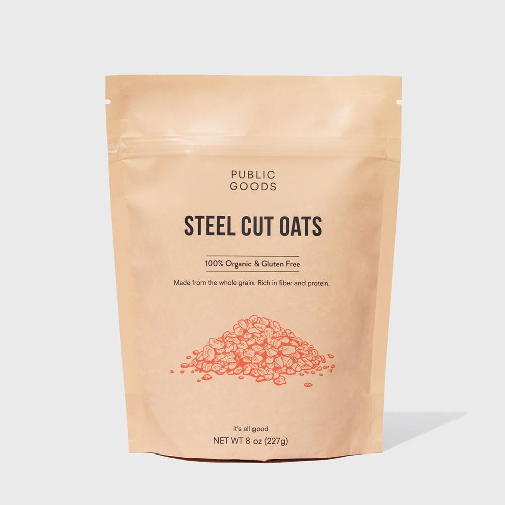 Public Goods Grocery Gluten Free Steel Cut Oats