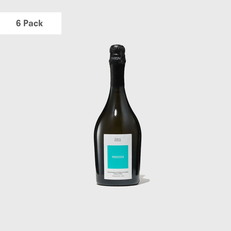 Public Goods Wine Prosecco 6-Pack