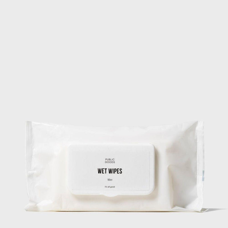 Public Goods Personal Care Bamboo Wet Wipes