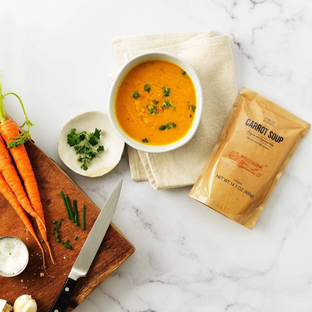 Public Goods Grocery Carrot Soup