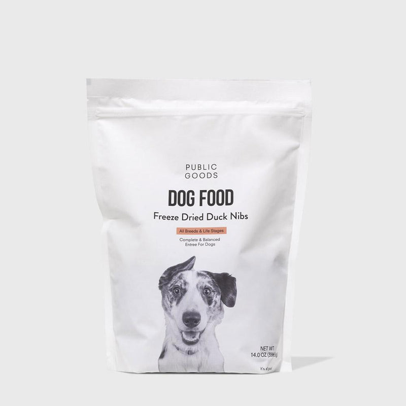 Public Goods Pet Dog Food - Freeze Dried Duck Nibs