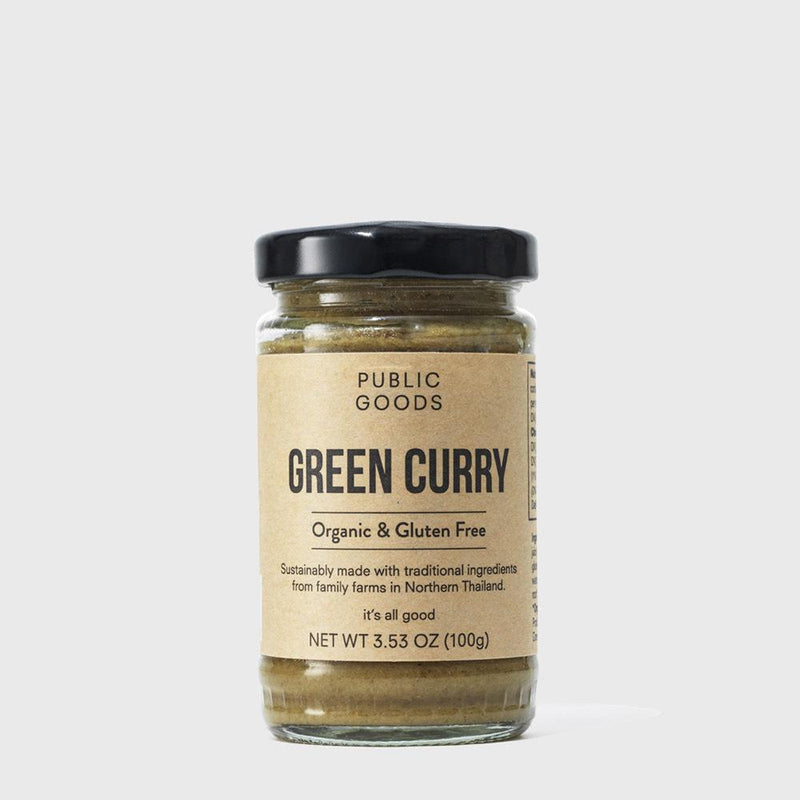 Public Goods Grocery Green Curry Paste