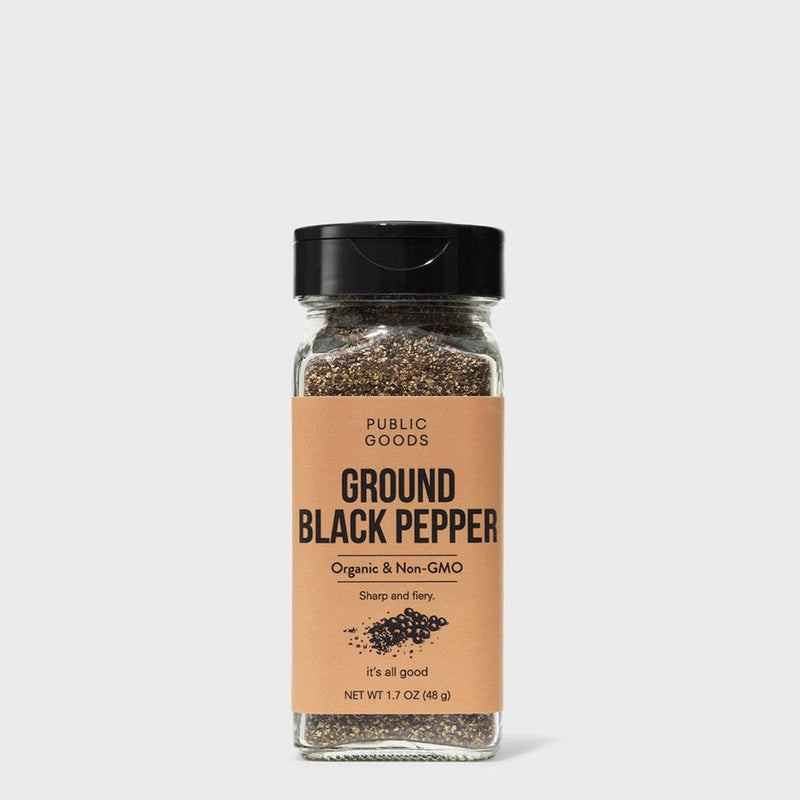 Public Goods Grocery Ground Black Pepper