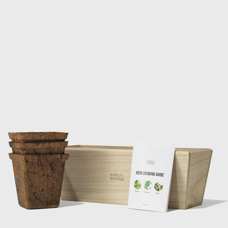 Public Goods Household Herb Trio Kit