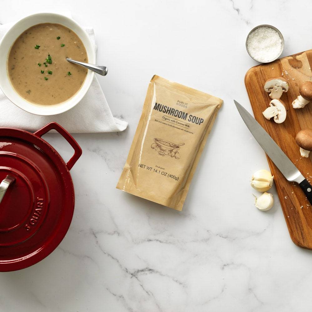 Public Goods Grocery Mushroom Soup