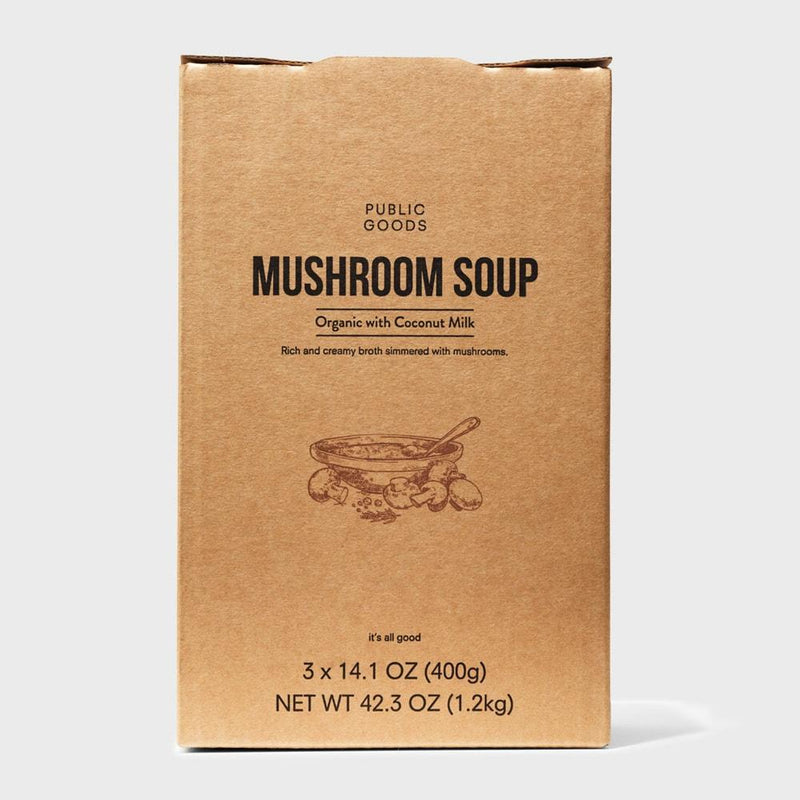 Public Goods Grocery Mushroom Soup