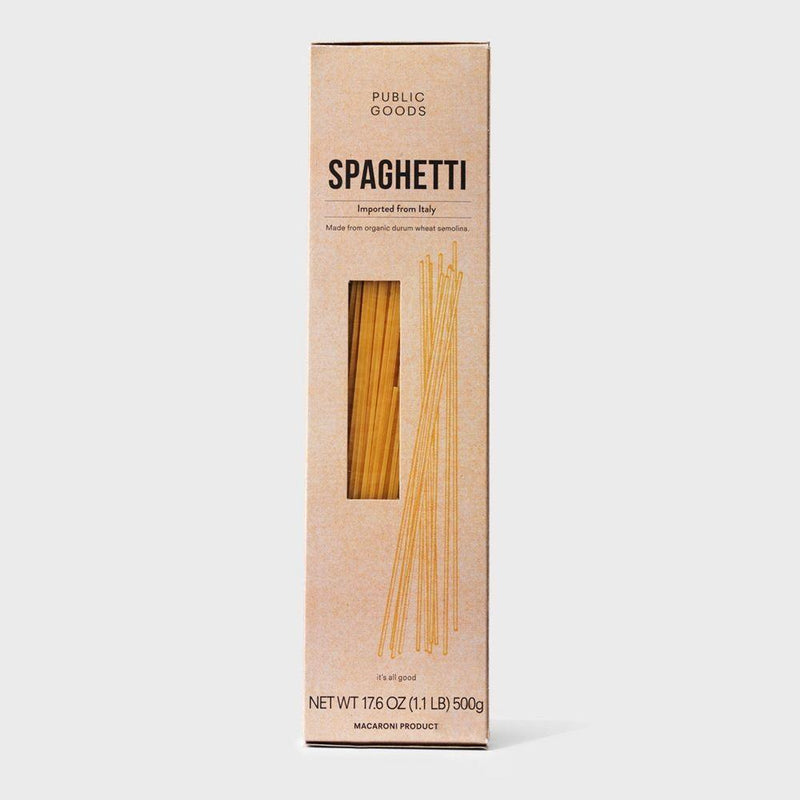 Public Goods Grocery Spaghetti