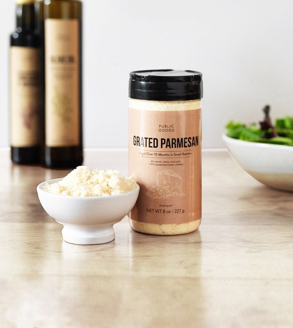Public Goods Grocery Parmesan Cheese