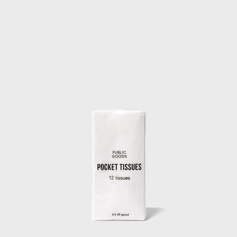 Public Goods Household Tree Free Pocket Tissues