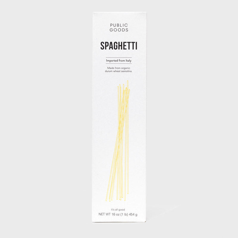 Public Goods Grocery Spaghetti