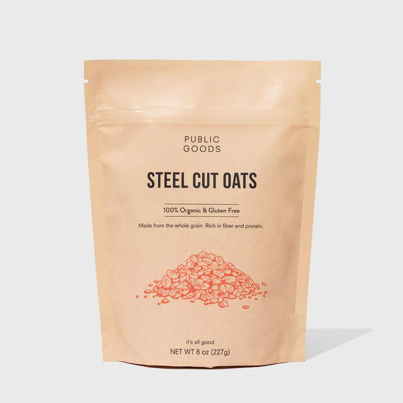 Public Goods Grocery Gluten Free Steel Cut Oats