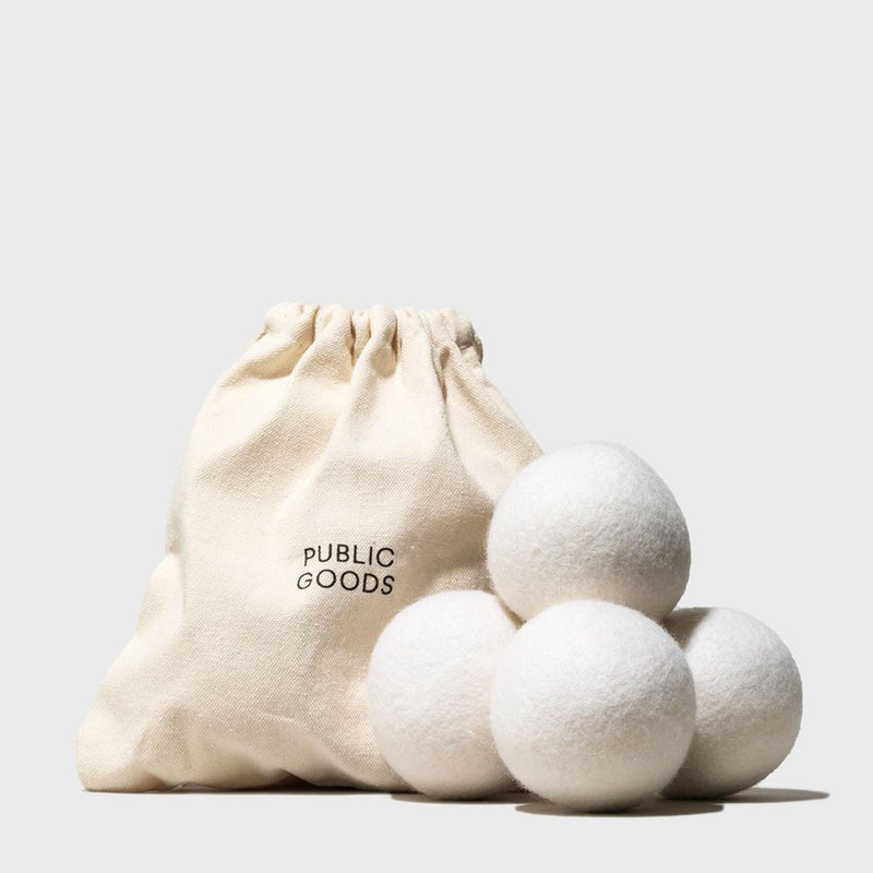 Public Goods Household Wool Dryer Balls - 4ct (Case of 1)